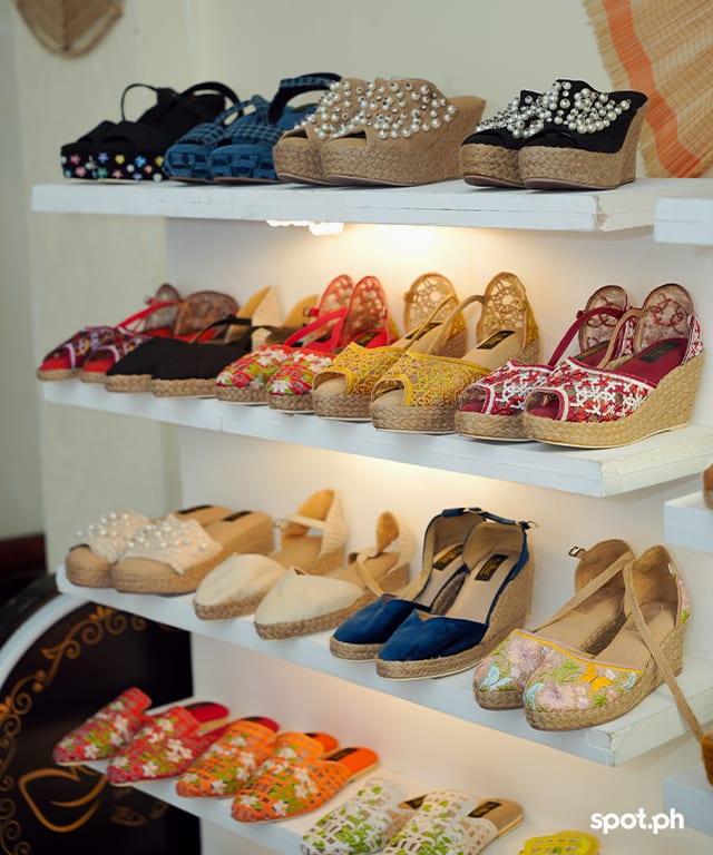 Designs at Jhaz Footwear range from everyday simple designs to bold, vibrant pieces